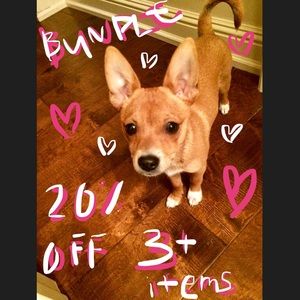 Bundle: 20% off all orders of 3+ items!